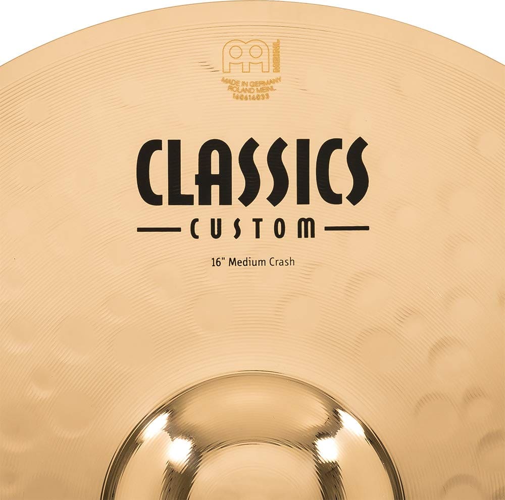 Platillo de choque Meinl 16" Medium - Classics Custom - Imagen 7