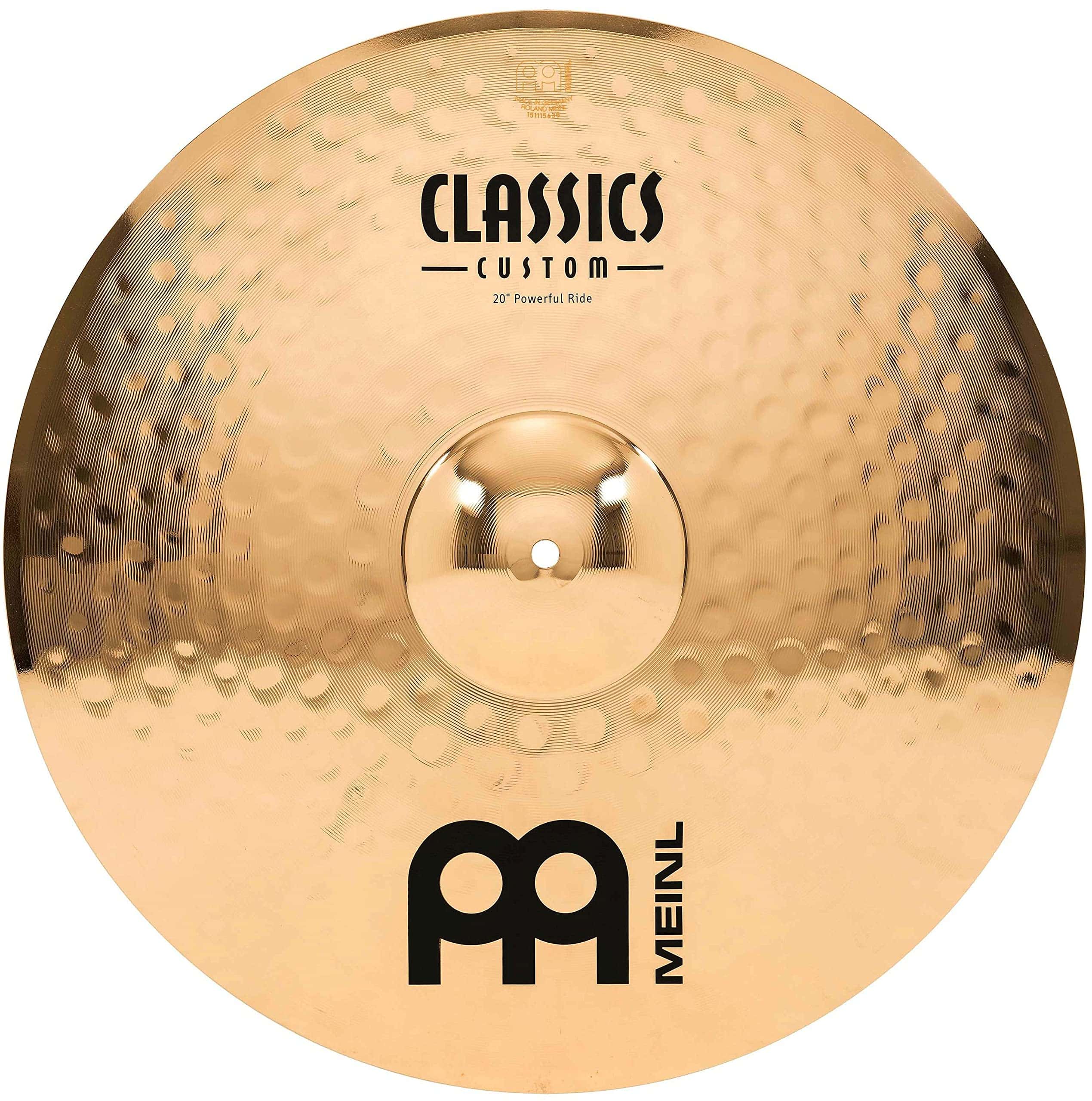 Platillo Ride Meinl 20" Powerful - Classics Custom