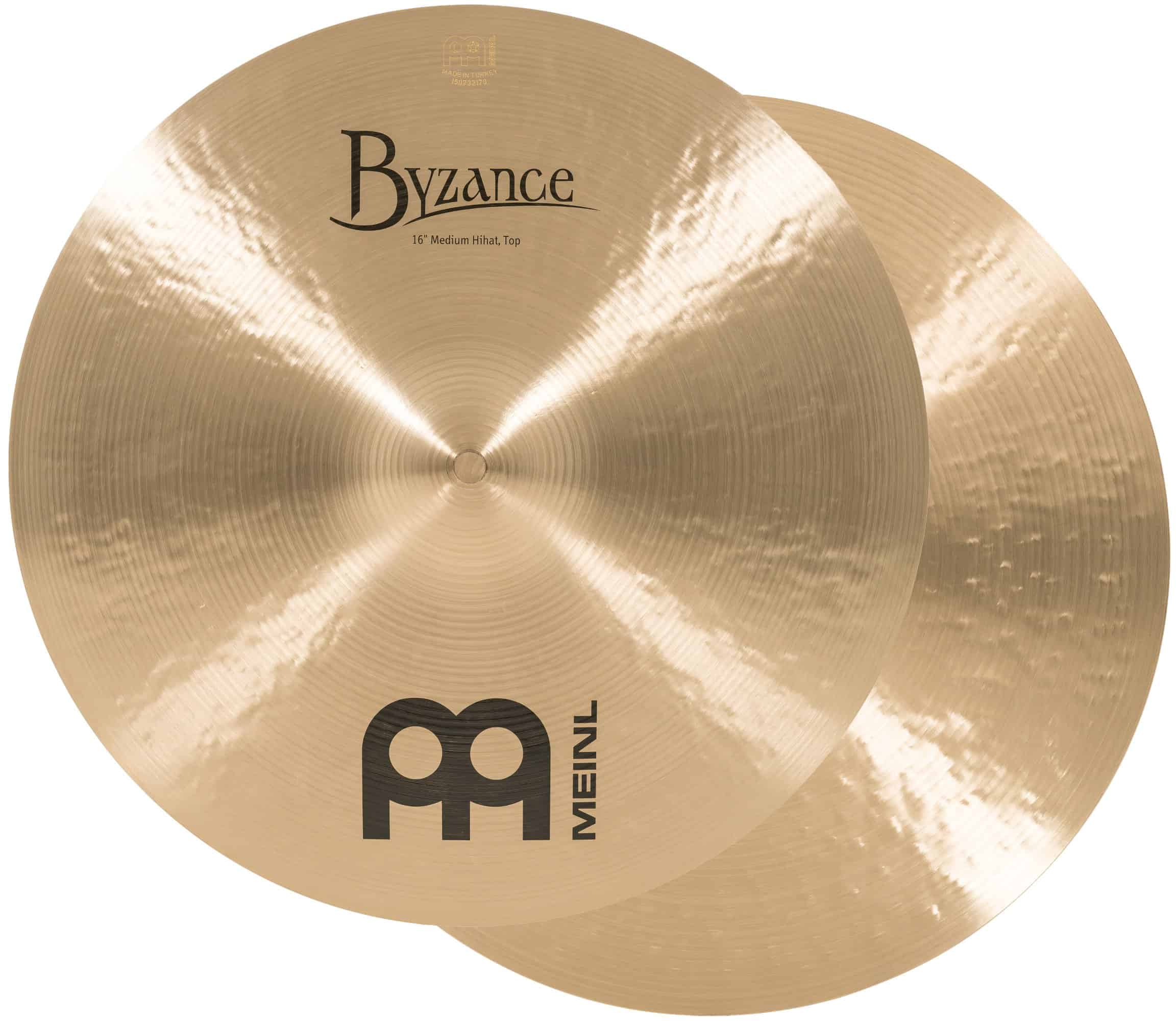 Par de Platillos de Hi-Hat de 16 pulgadas Meinl Cymbals