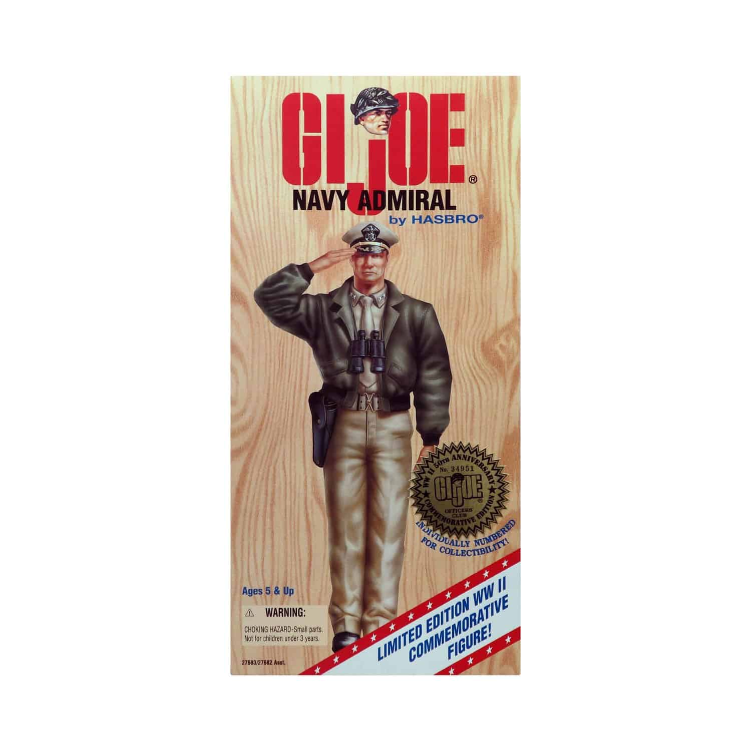 G.I. Joe Almirante de la Marina de la Segunda Guerra