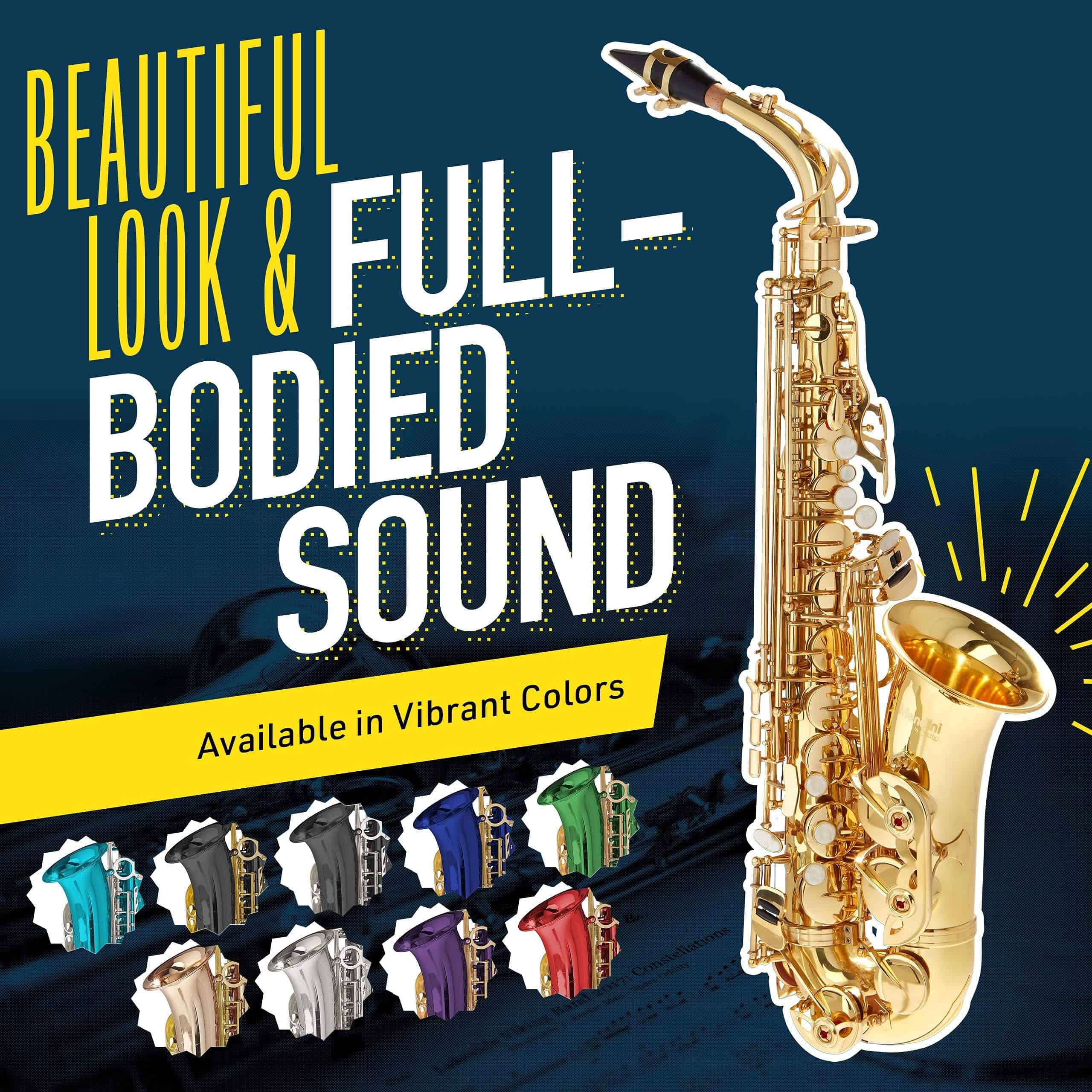 Saxofón Alto Mendini By Cecilio para Principiantes, Saxofón - Imagen 10