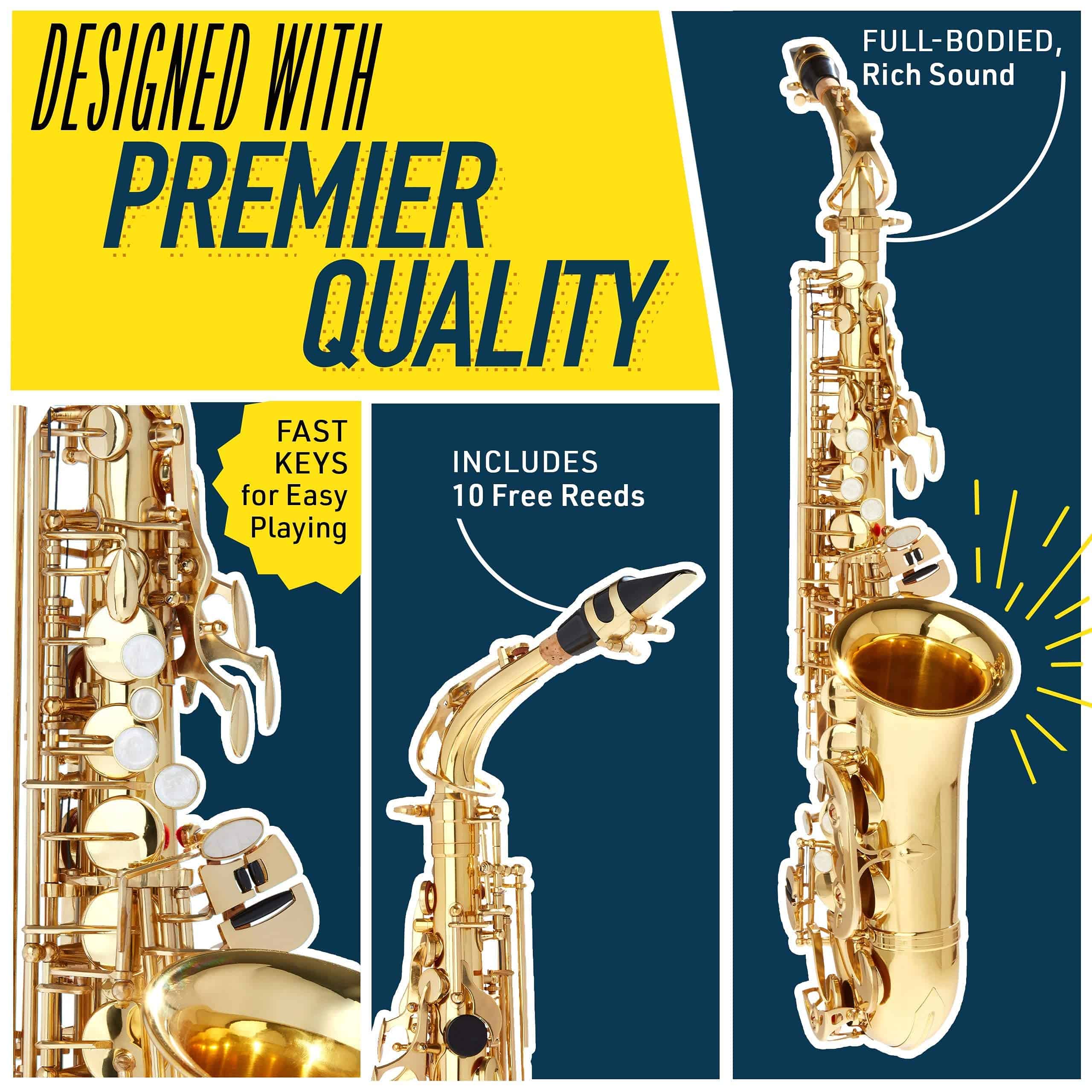 Saxofón Alto Mendini By Cecilio para Principiantes, Saxofón - Imagen 6