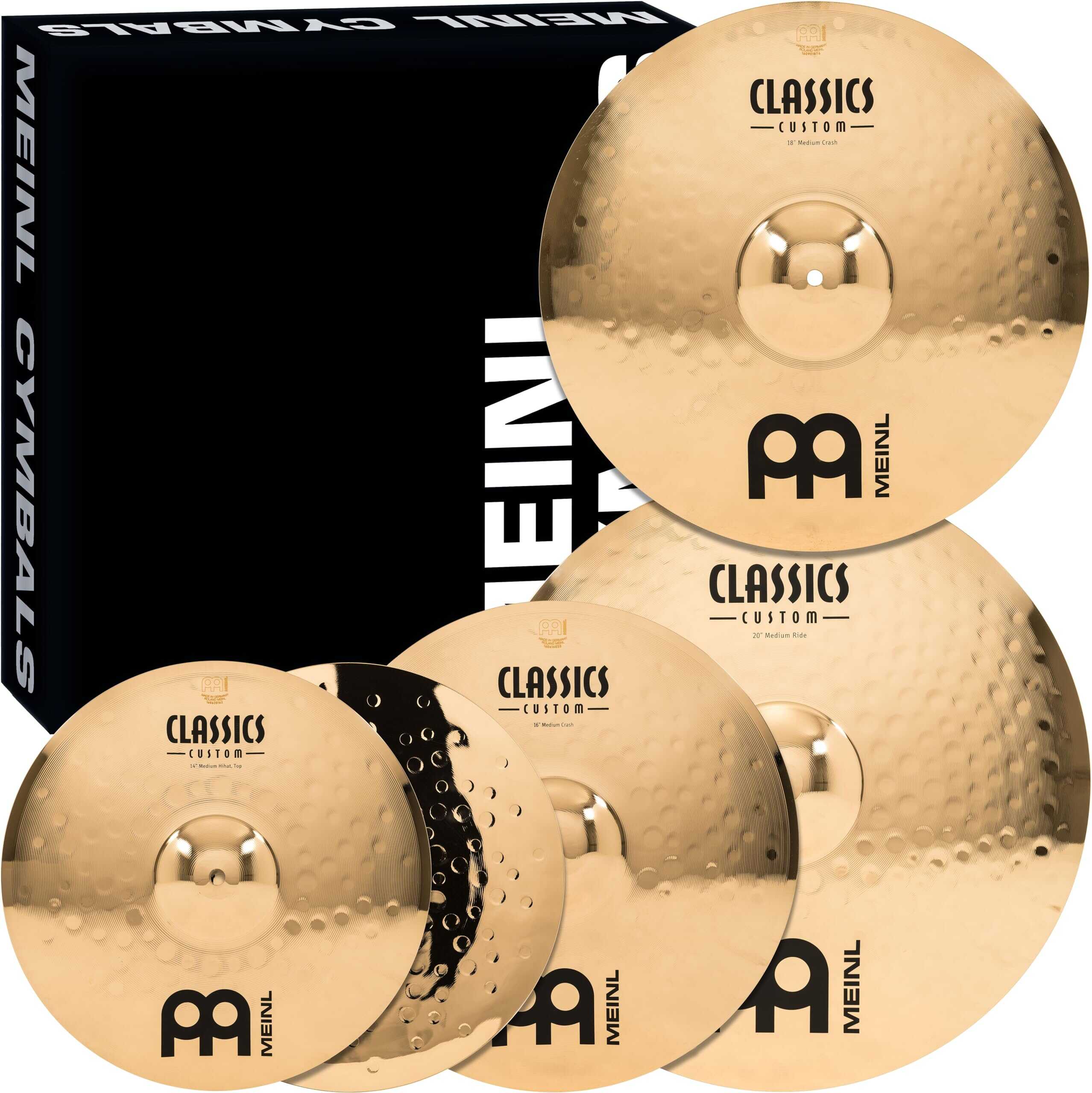 Juego de Platillos Meinl Cymbals CC-141620+18 Classics