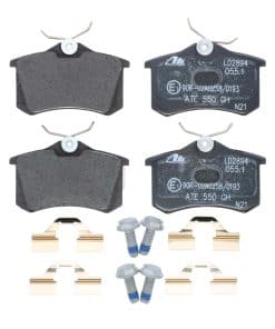 Juego de pastillas de freno traseras de disco cerámico ATE