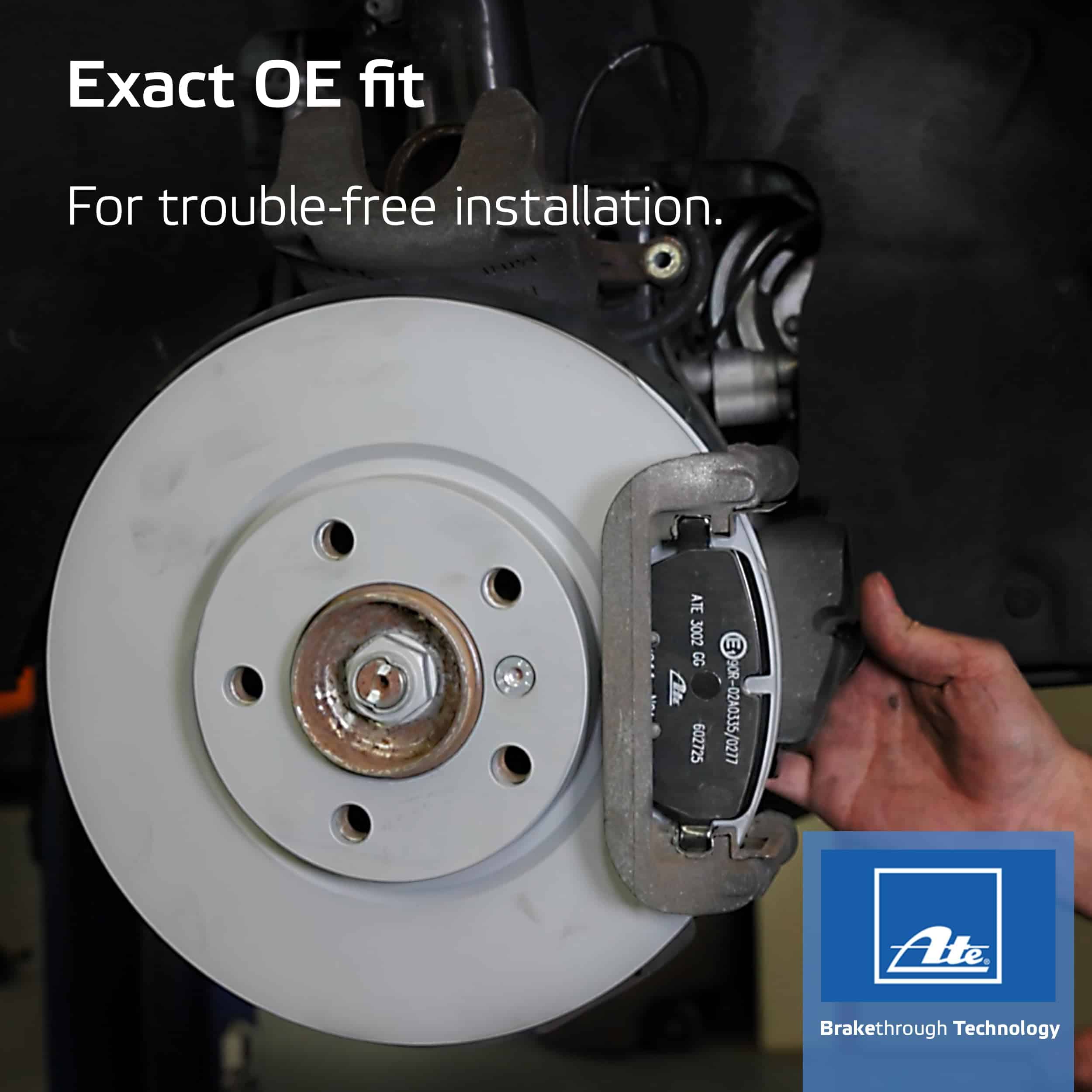 Juego de pastillas de freno delanteras ATE Ceramic LD7268 - Imagen 4