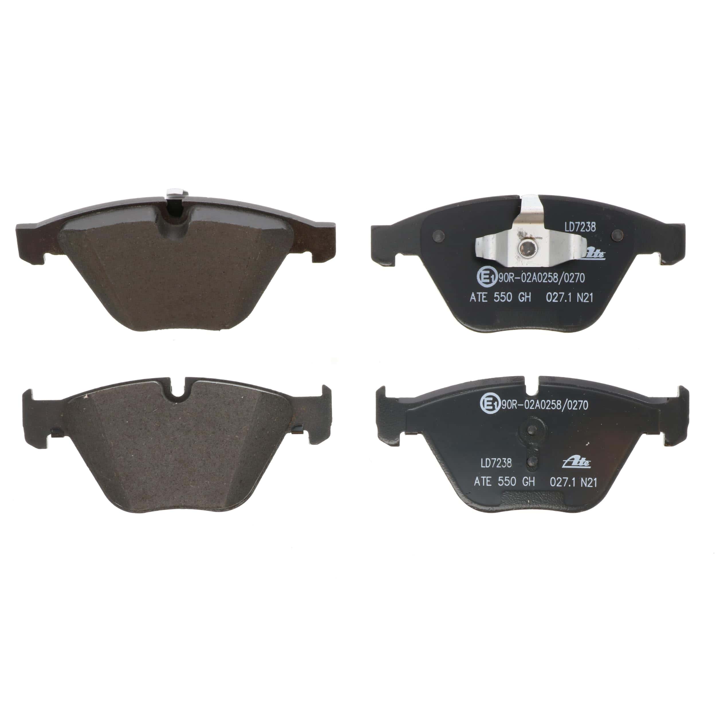 Juego de Pastillas de Freno Delanteras de Cerámica ATE