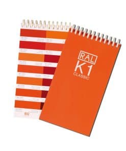 Abanico de colores RAL K1, 213 colores en acabado