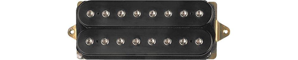 Micro de guitarra eléctrica de 8 cuerdas DIMARZIO DP819BK