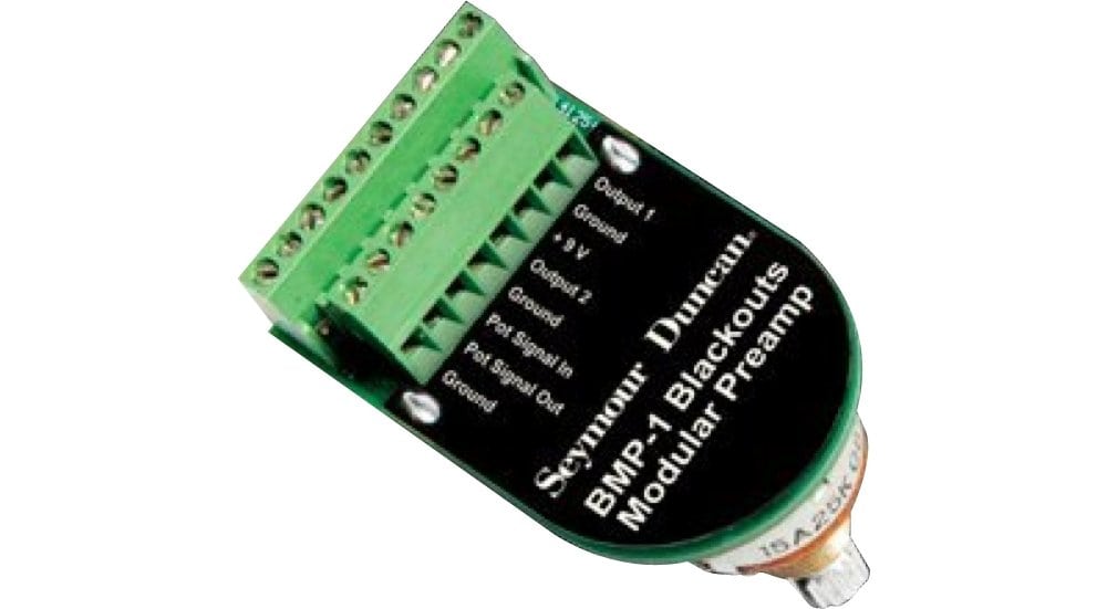 Preamp Modular Seymour Duncan Blackouts de eje largo
