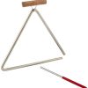 Triángulo Treeworks Chimes, 10 pulgadas (TRE-HS10)
