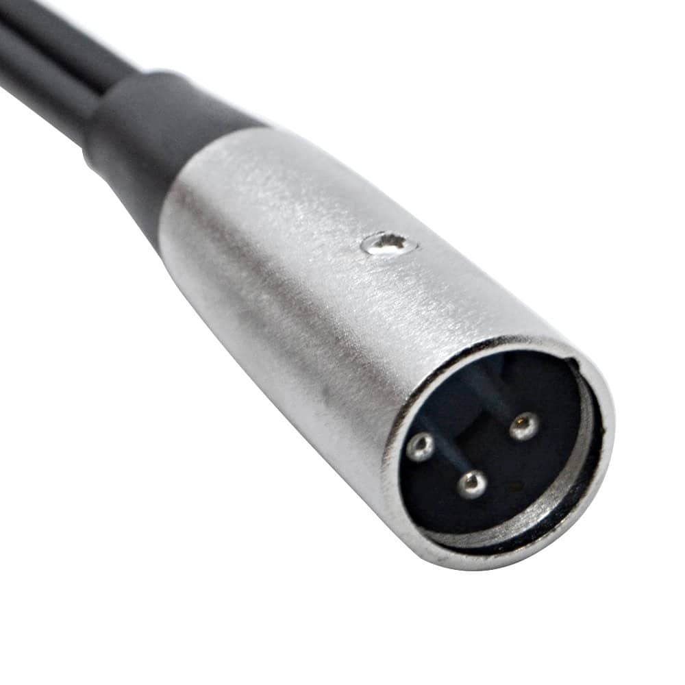 SEISMIC AUDIO SA-Y4 Pack de 4 cables divisor 1 pie 1 XLR - Imagen 5