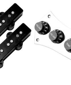 DiMarzio FB2200CA3BK Juego de Placas de Control J Bass,