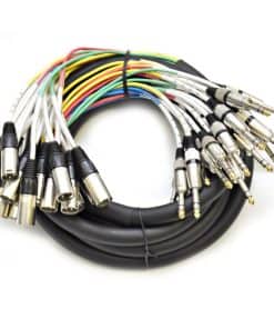 Cable Serpiente de 16 Canales 10' XLR Macho a 1/4" TRS -