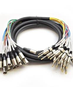 Cable Serpiente 16 Canales 20' XLR Macho a 1/4" TRS -