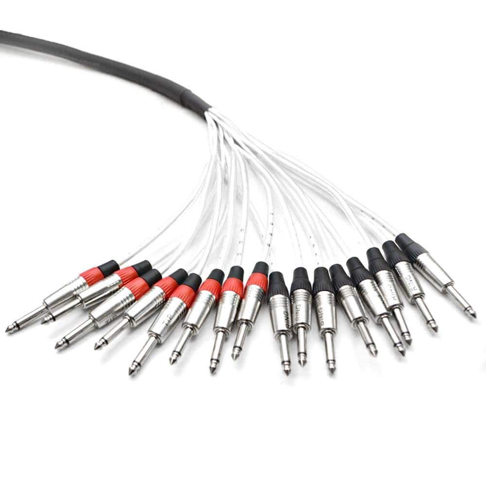 Cable Serpenteante de Inserción de 8 Canales 1/4" TRS a 16 - Imagen 4