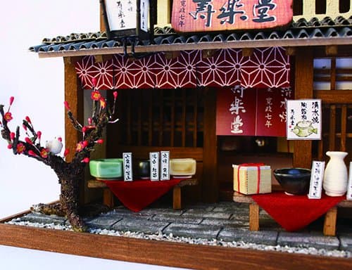 Kit de Casa de Muñecas Hecho a Mano de la Serie Kyoto Kit - Imagen 4