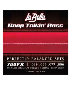 Cuerdas de bajo La Bella 760FX Deep Talkin' de acero