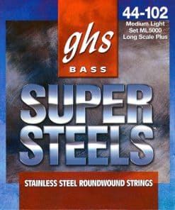 Cuerdas de Bajo de Acero Inoxidable Super Steels ML5000 de