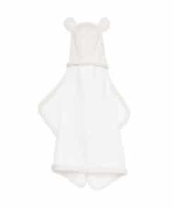 Toalla de baño para bebé Little Giraffe Luxe con orejas,