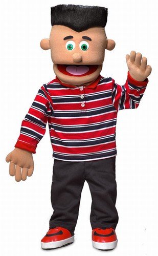Títere de rendimiento profesional José, Niño Hispano de 30"