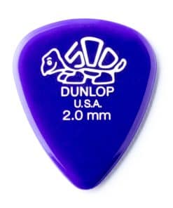 JIM DUNLOP 41R2.0 Delrin, Púrpura, 2.0mm, 72/ Bolsa
