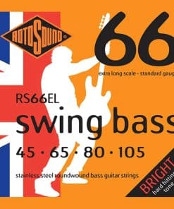 Cuerdas de Bajo de Escala Extra Larga de Acero Inoxidable