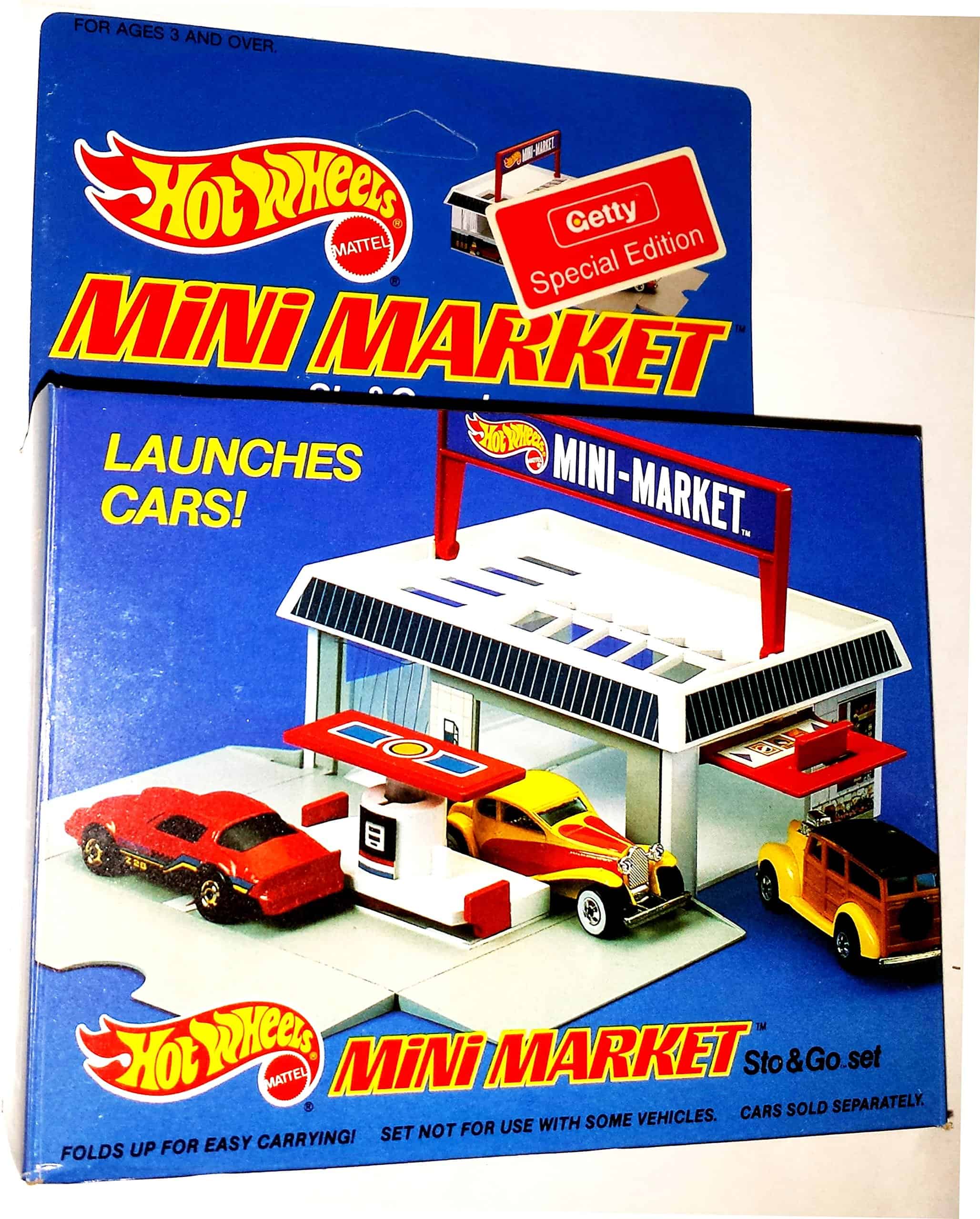 Hot Wheels Mini Market Sto & Go Set - Edición Especial de