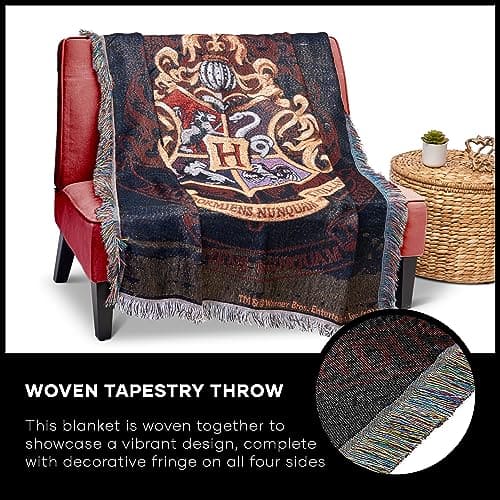 Manta de Home & Kitchen de Hogwarts, 48" x 60" - Imagen 9