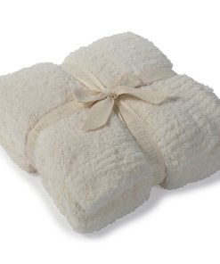 Barefoot Dreams CozyChic Throw - Crema - 54 x 72 pulgadas