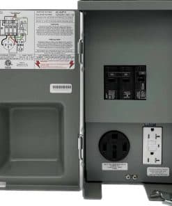 Panel Eléctrico para RV de 50 Amperios con Receptáculo GFCI