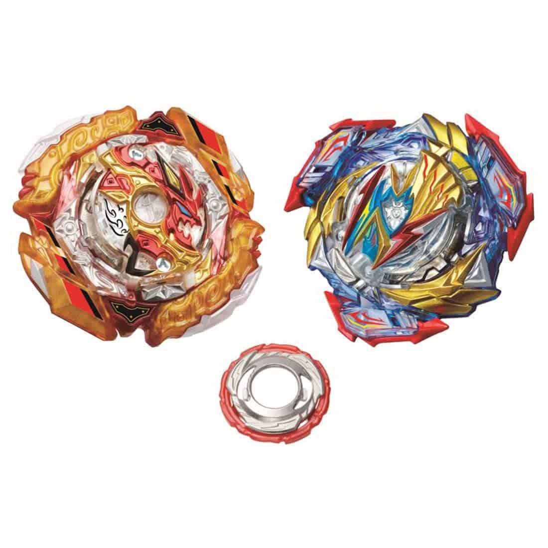 Set de 2 Beyblades The Bus Collection 1/150 nishinihon Car