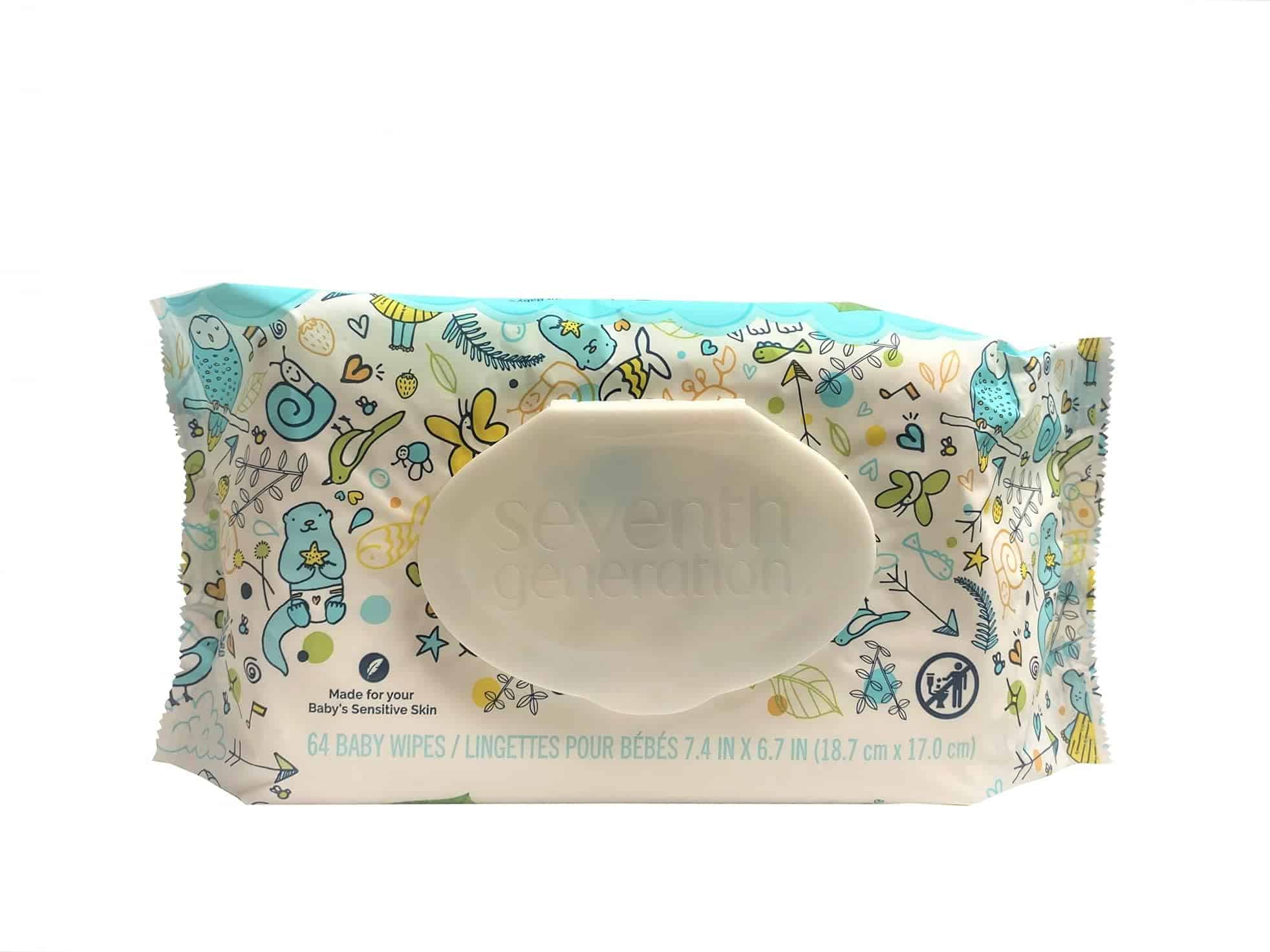 Pañitos Húmedos para Bebés Séptima Generación, Paquete de