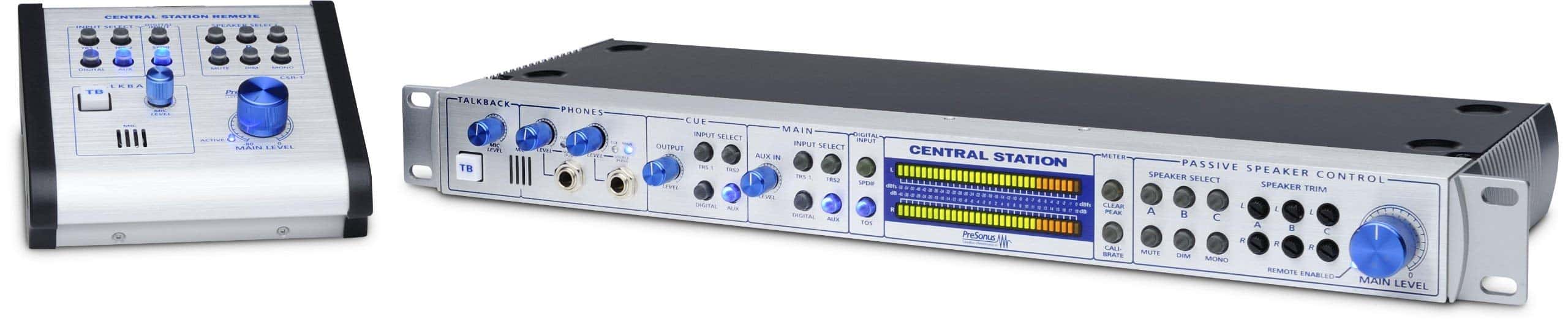PreSonus Central Station Plus: Centro de Control de Estudio