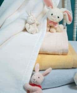 Manta Super King St. Moritz de Sferra 120x100 - Blanco