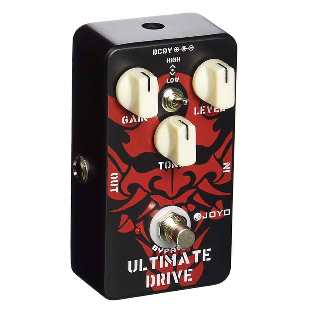 Pedal de Overdrive JOYO JF-02 Ultimate, con cableado de