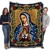 Manta tejida Our Lady of Guadalupe - Nuestra Señora de