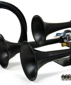 Claxon HornBlasters Outlaw Negro 12/24 Voltios - 3