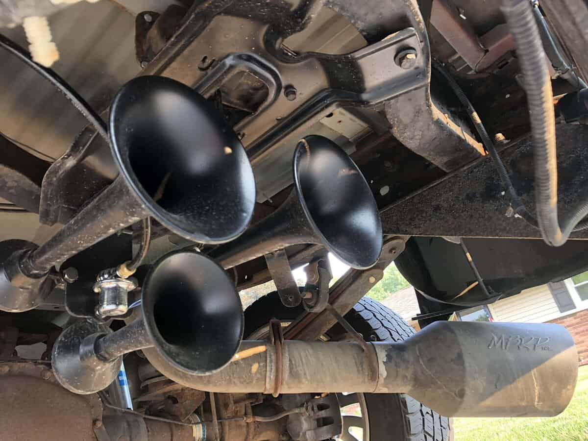 Claxon HornBlasters Outlaw Negro 12/24 Voltios - 3 - Imagen 5