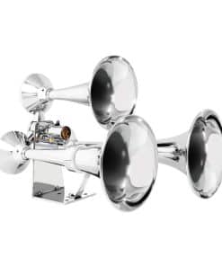 Claxon de Tren Cromado GG Grand General 69991 de 12/24V con