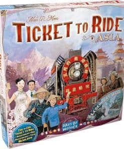 Ticket to Ride Asia Juego de Mesa EXPANSIÓN - ¡Expande tus