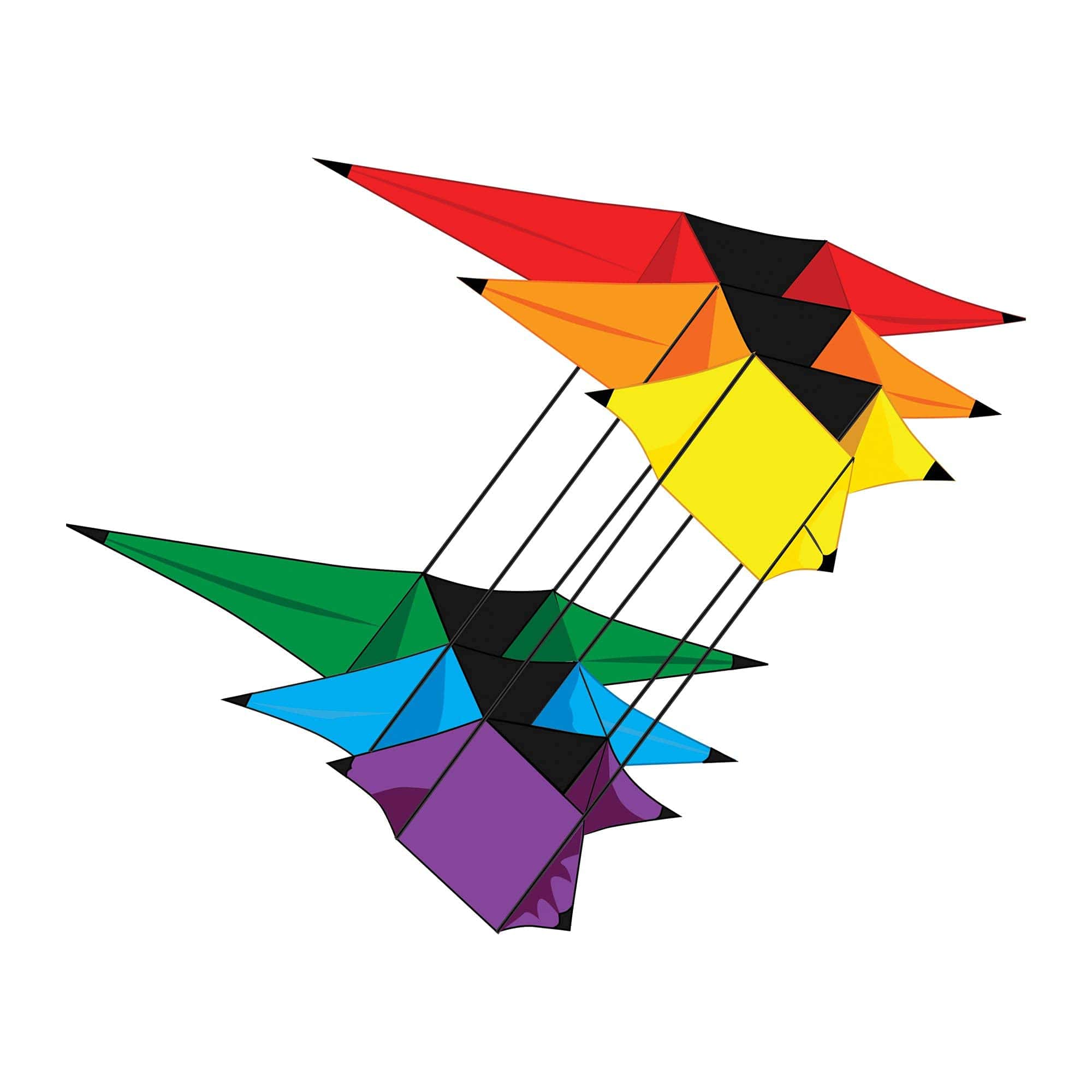 Cometa gigante de triple estrella WindNSun 3D