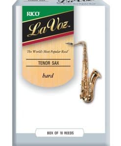 Cañas para Saxofón Tenor Rico La Voz, Resistencia Fuerte,