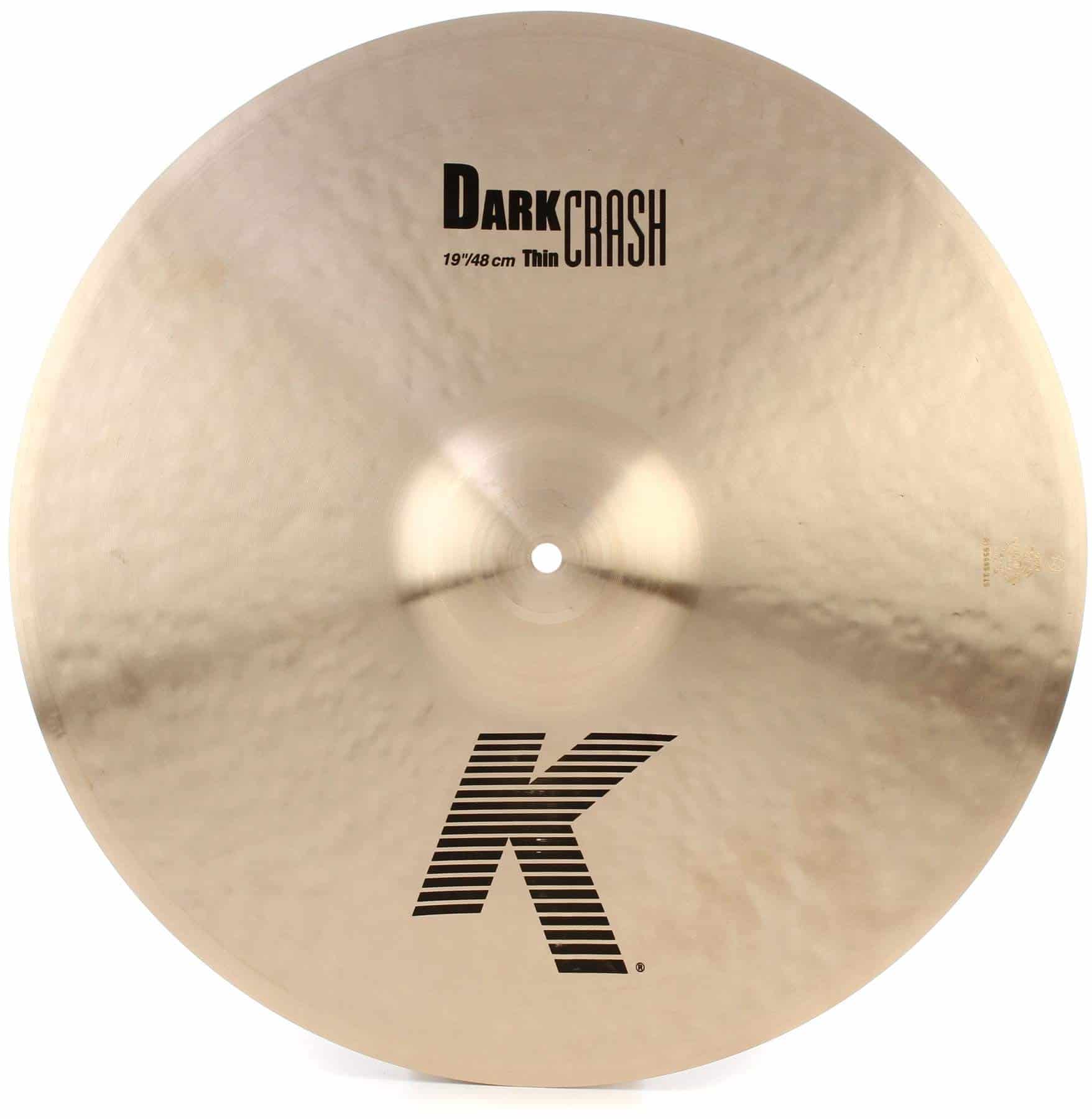 Platillo de Crash Zildjian K Series Dark - 19 Pulgadas Thin