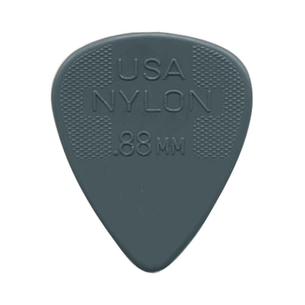 Dunlop 44R88 72 Púas para Guitarra Nylon Estándar, Paquete