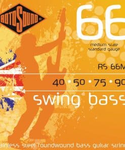 Cuerdas de bajo Rotosound de acero inoxidable entorchadas