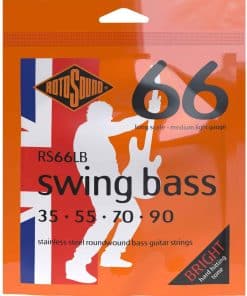 Cuerdas de Bajo de Acero Inoxidable Rotosound RS66LB Swing