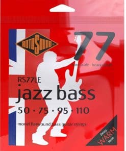 Cuerdas de bajo Rotosound RS77LE Monel Flatwound (50 75 95