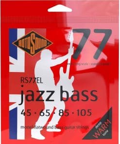 Cuerdas de bajo Rotosound RS77EL Monel Flatwound Extra Long