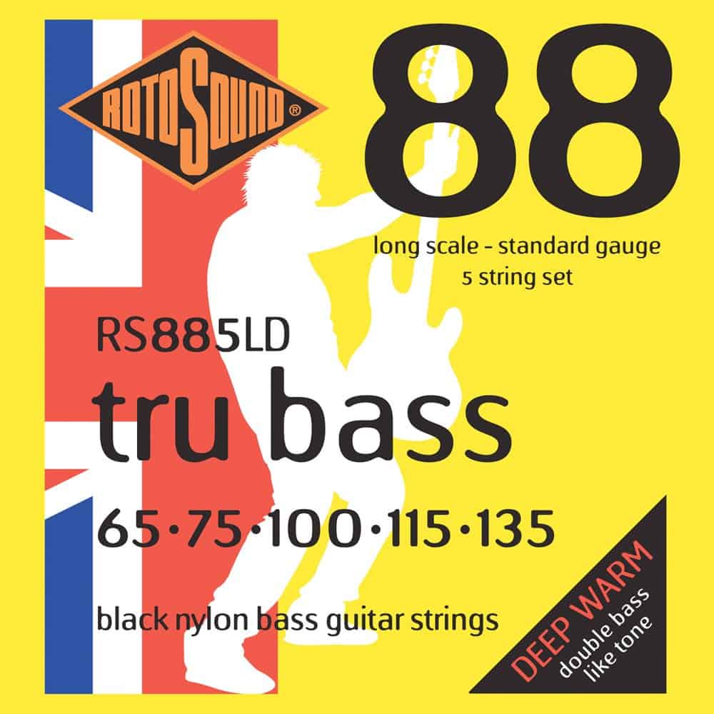 Rotosound RS885LD Cuerdas para Bajo de Guitarra de 5