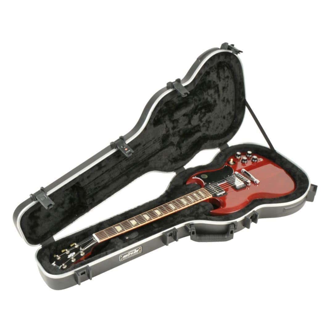Estuche SKB-61 Deluxe Double Cutaway para Guitarra Eléctrica - Imagen 5